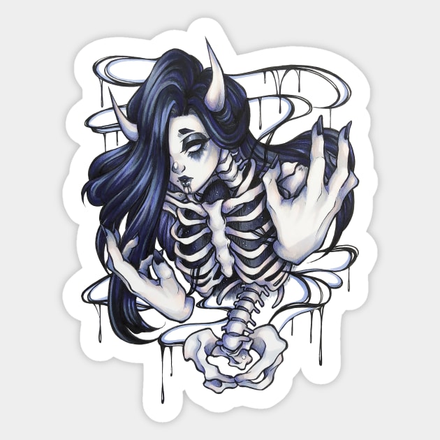 Anxiety Sticker by C-Yen